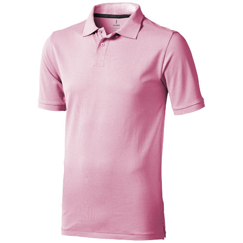 Polo publicitaire homme 200g - CALGARY Rose clair